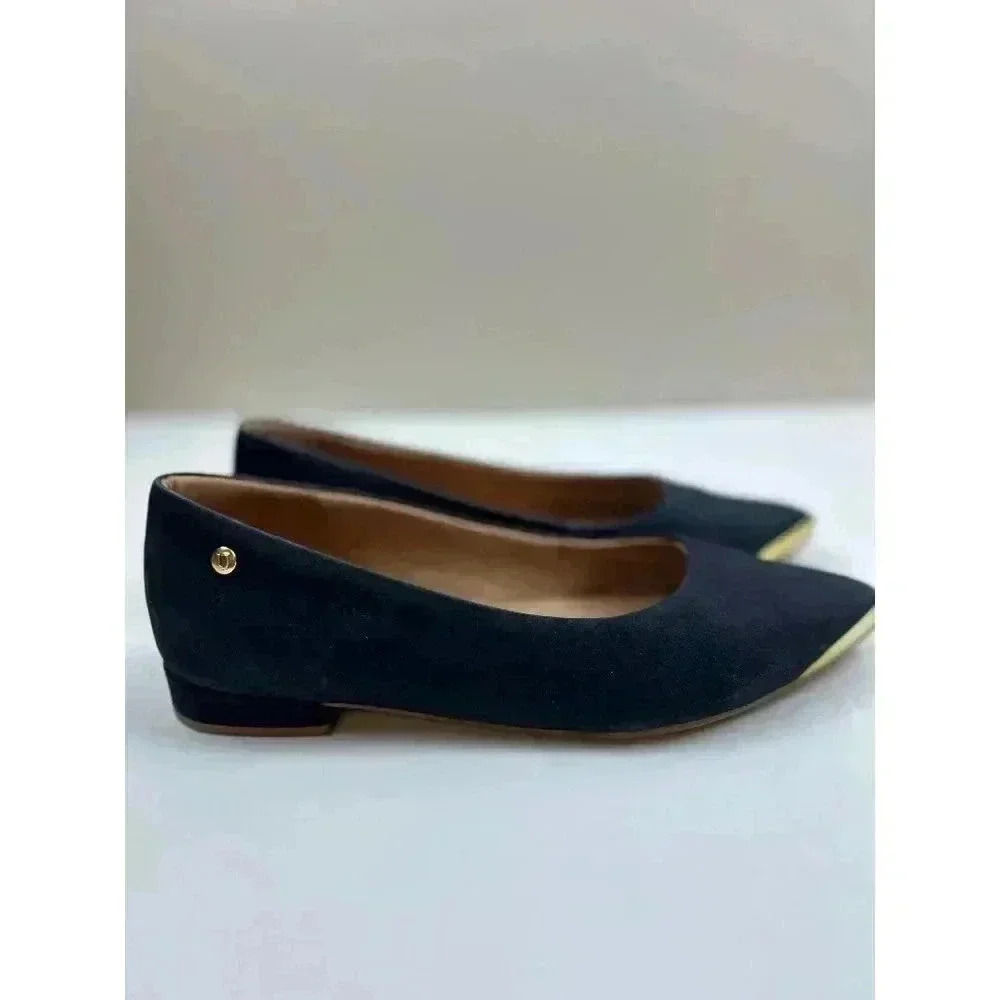 InSignia Flats, Genuine Suede, Made in Brazil, High Quality Shoes Size US6‎